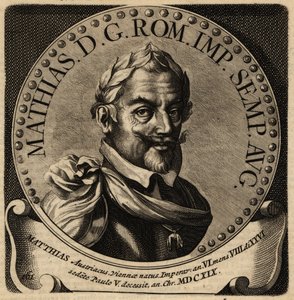 Helige romerske kejsaren Matthias. av Netherlandish School