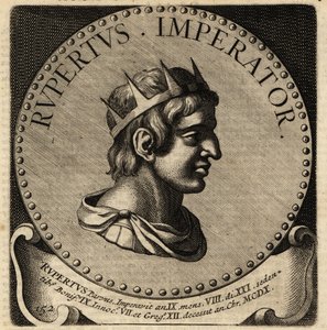 Helige romerske kejsaren Rupert. av Netherlandish School