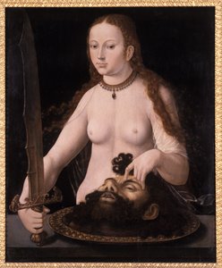 Judith med huvudet av Holofernes, 1530 av Netherlandish School