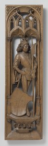 Panel från ett orgelhus, ca. 1510-20 av Netherlandish School