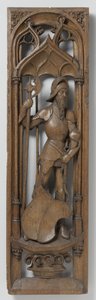 Panel från ett orgelhus, ca. 1510-20 av Netherlandish School
