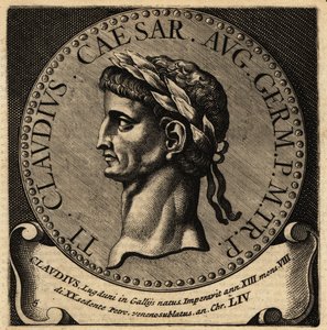 Porträtt av den romerske kejsaren Claudius. av Netherlandish School