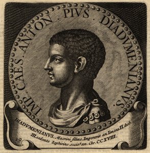 Porträtt av den romerske kejsaren Diadumenian. av Netherlandish School