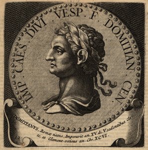 Porträtt av den romerske kejsaren Domitianus. av Netherlandish School