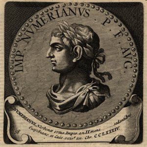 Porträtt av den romerske kejsaren Numerian. av Netherlandish School