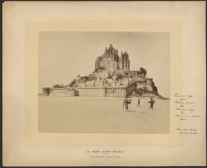 Mont-Saint-Michel, Allmän vy, östra sidan