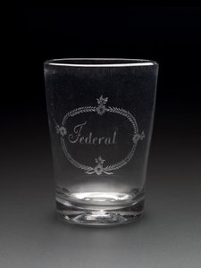 Tumlare, c. 1788-1795 (icke-blyglas) av New Bremen Glass Manufactory