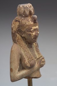 Isis, Nya kungariket (1550-1085 f.Kr.) (sten) av New Kingdom Egyptian