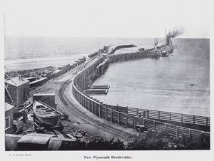New Plymouth, Nya Zeeland: New Plymouth Breakwater (s/v foto) av New Zealand Photographer