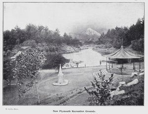 New Plymouth, Nya Zeeland: New Plymouth Recreation Grounds (s/v foto) av New Zealand Photographer