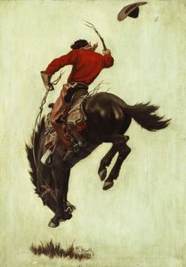 Bucking Bronco av Newell Convers Wyeth