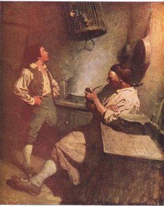 Long John Silver och Hawkins: För mig var han snäll och alltid glad att se mig i köket av Newell Convers Wyeth