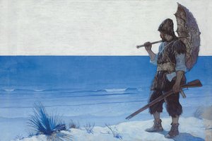 Robinson Crusoe: Slutpapper av Newell Convers Wyeth