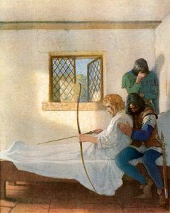 Robin Hoods bortgång av Newell Convers Wyeth