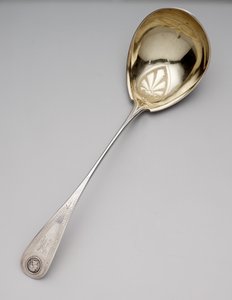 Soppslev, ca 1860 (mynt silver och förgylld) av Newell Harding and Co.