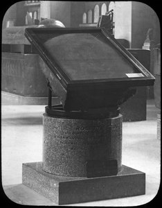 Rosettastenen, British Museum, London, c1890