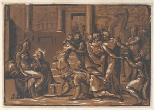 The Adoration of the Magi, 1540-50., 1540-50. av Niccolò Vicentino.