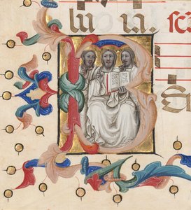 Inledande B: Treenigheten av Niccolò di Giacomo da Bologna