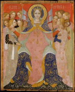 Saint Ursula och hennes jungfrur, ca. 1410. av Niccolò di Pietro