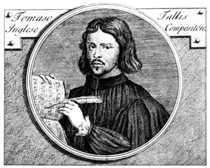 Thomas Tallis, c1505-1585, engelsk organist och kompositör, 1700 av Niccolo Francesco Haym