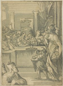 Presentationen i templet av Niccolo Vicentino