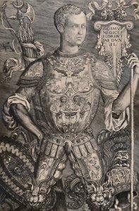Cosimo I de Medici, storhertig av Toscana, 1544 1894 av Niccolo dalla Casa