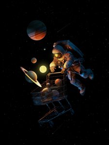 Astronautens rymdshopping