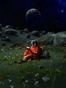 Astronautens utomjordiska trädgård