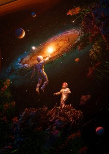 Astronauterna Cosmic Leaf av Nicebleed