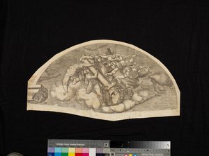 Scen från The Last Judgment av Nicholas Beatrizet