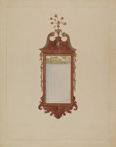 Hepplewhite spegel