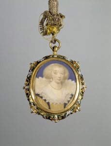 En dam av drottning Elizabeths hov