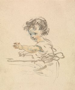 Barn sittande av Nicholas Pocock