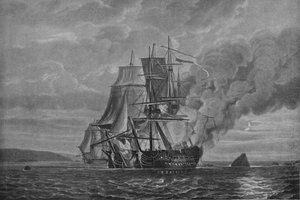 Mars och LHercule, c1799 av Nicholas Pocock
