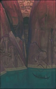 Ashram, "Ashrams"-serien, 1931 av Nicholas Roerich