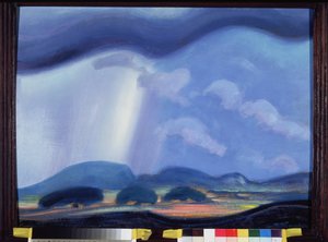 Chikus är liten. Oeuvre av Svyatoslav Nikolayevich Roerich (1904-1993), huile sr tsarton av Nicholas Roerich