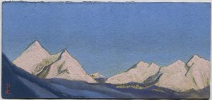 Himalaya, 1944 av Nicholas Roerich