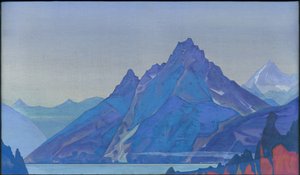 Lake of the Nagas, 1932 av Nicholas Roerich