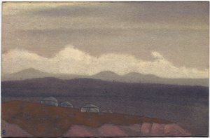 Mongoliet, Sunni, 1936 av Nicholas Roerich