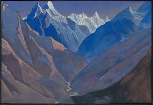 Mount "M", 1931 av Nicholas Roerich