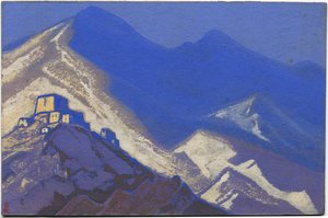 Tibet, 1940 av Nicholas Roerich