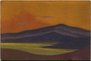 Tibet, 1943 av Nicholas Roerich