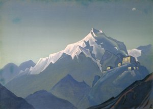 Tibet: Ett kloster, 1944