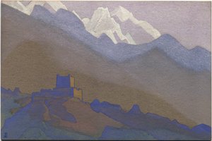 Tibet, Himalaya, 1936 av Nicholas Roerich