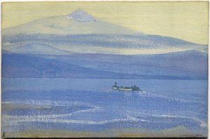 Tibetanska vägen, 1931 av Nicholas Roerich