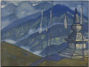 Waves of Mist, "Himalayan"-serien, 1924 av Nicholas Roerich