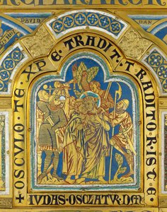 Judas kyss, från Verdun-altaret... av Nicholas of Verdun