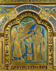 Bebådelsen, från Verdun-altaret ... av Nicholas of Verdun