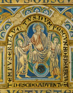 The Second Coming ... (emalj på förgylld koppar) av Nicholas of Verdun