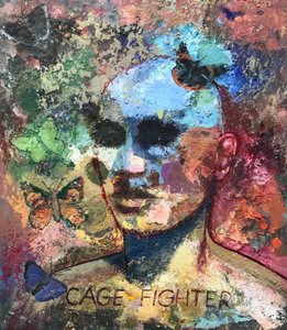 Cage Fighter, 2021-23 (olja på pannå)